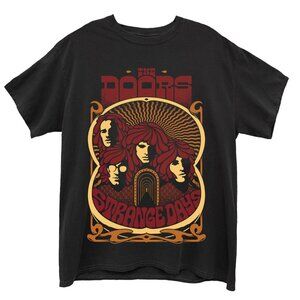 The Doors T-Shirt Strange Days Vintage Poster Rock Band Graphic Retro 73